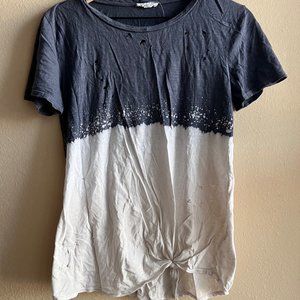 Boho Distressed Tee / Size M
